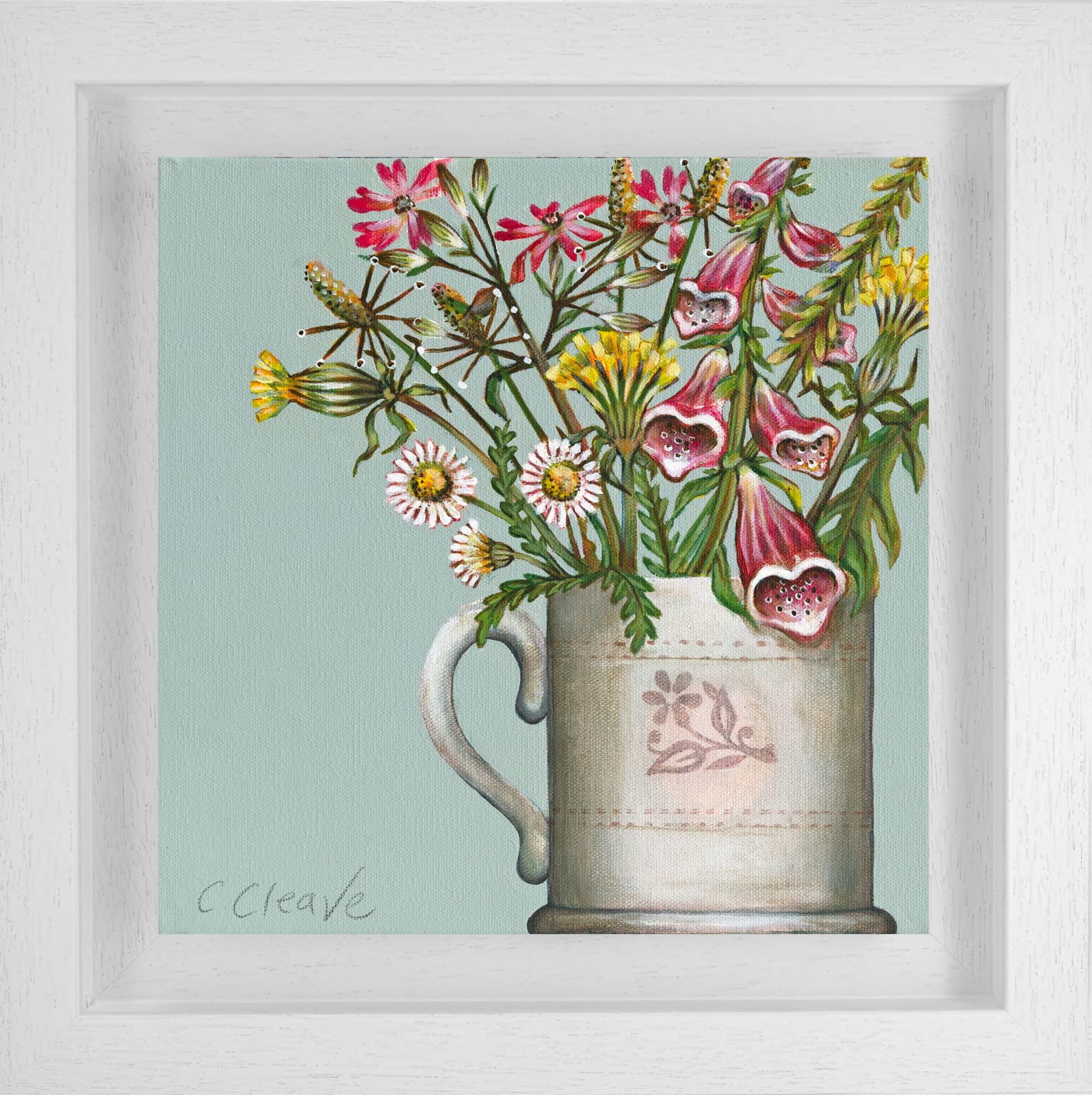 Caroline Cleave, A Cup of Spring Flowers