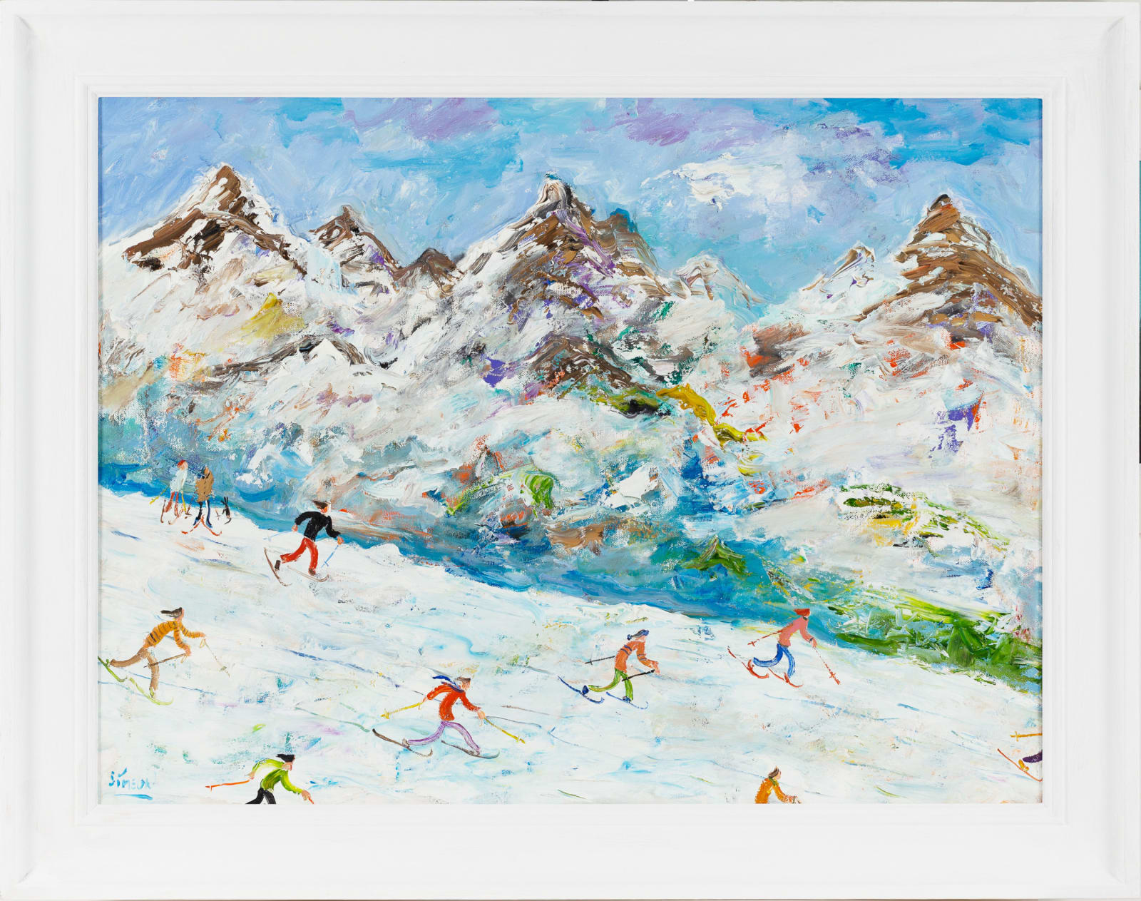 Simeon Stafford, Sunny Day, Mont Blanc