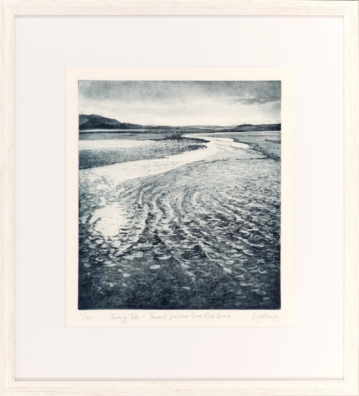 Ley Roberts, Turning Tide - Towards Padstow From Rock Beach