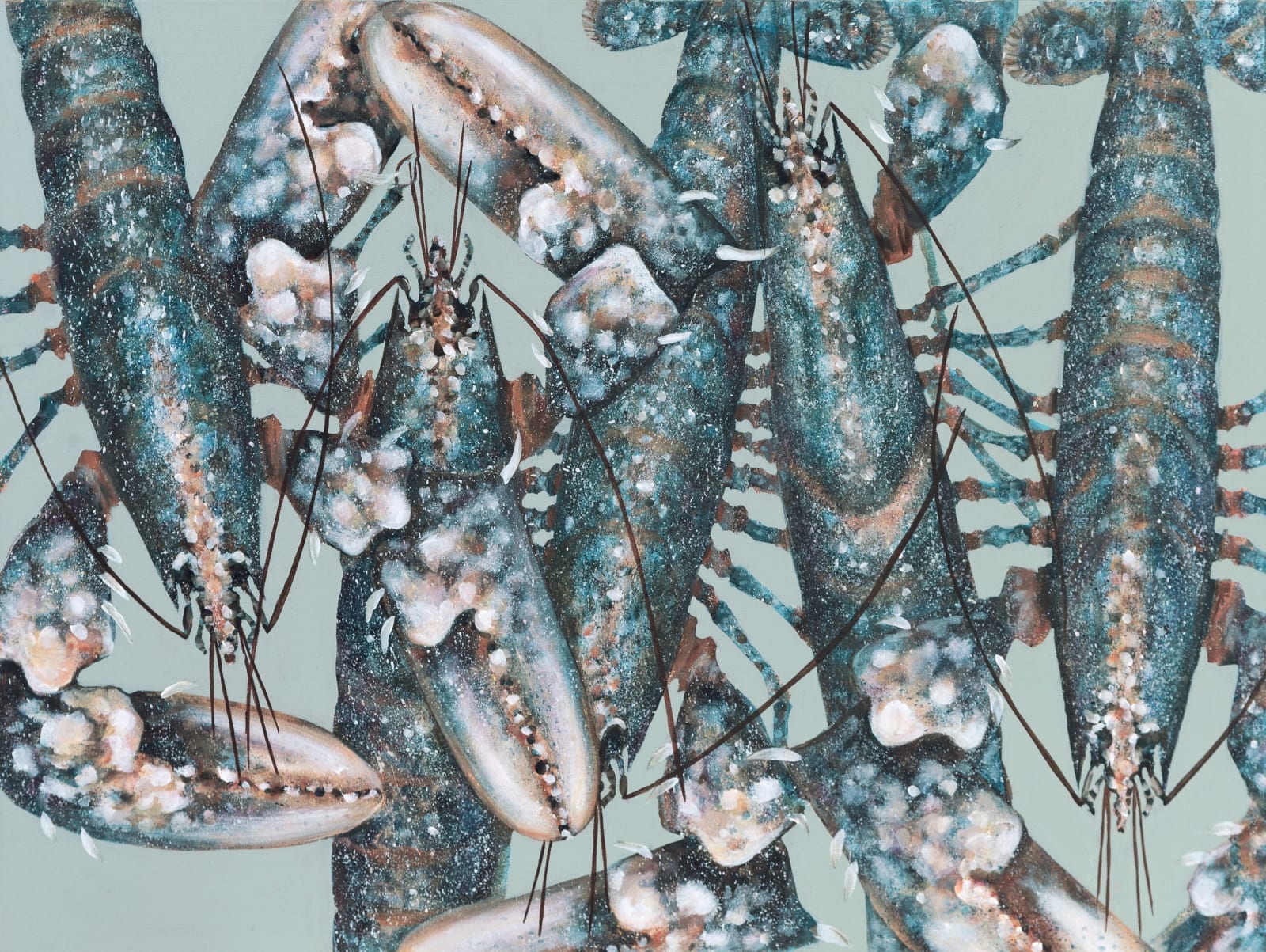 Caroline Cleave, Packed In (Large Lobsters)