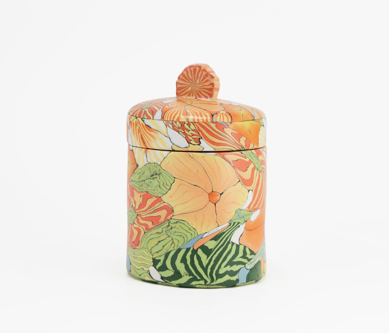 Judy McKenzie, Nerikomi Lidded Jar