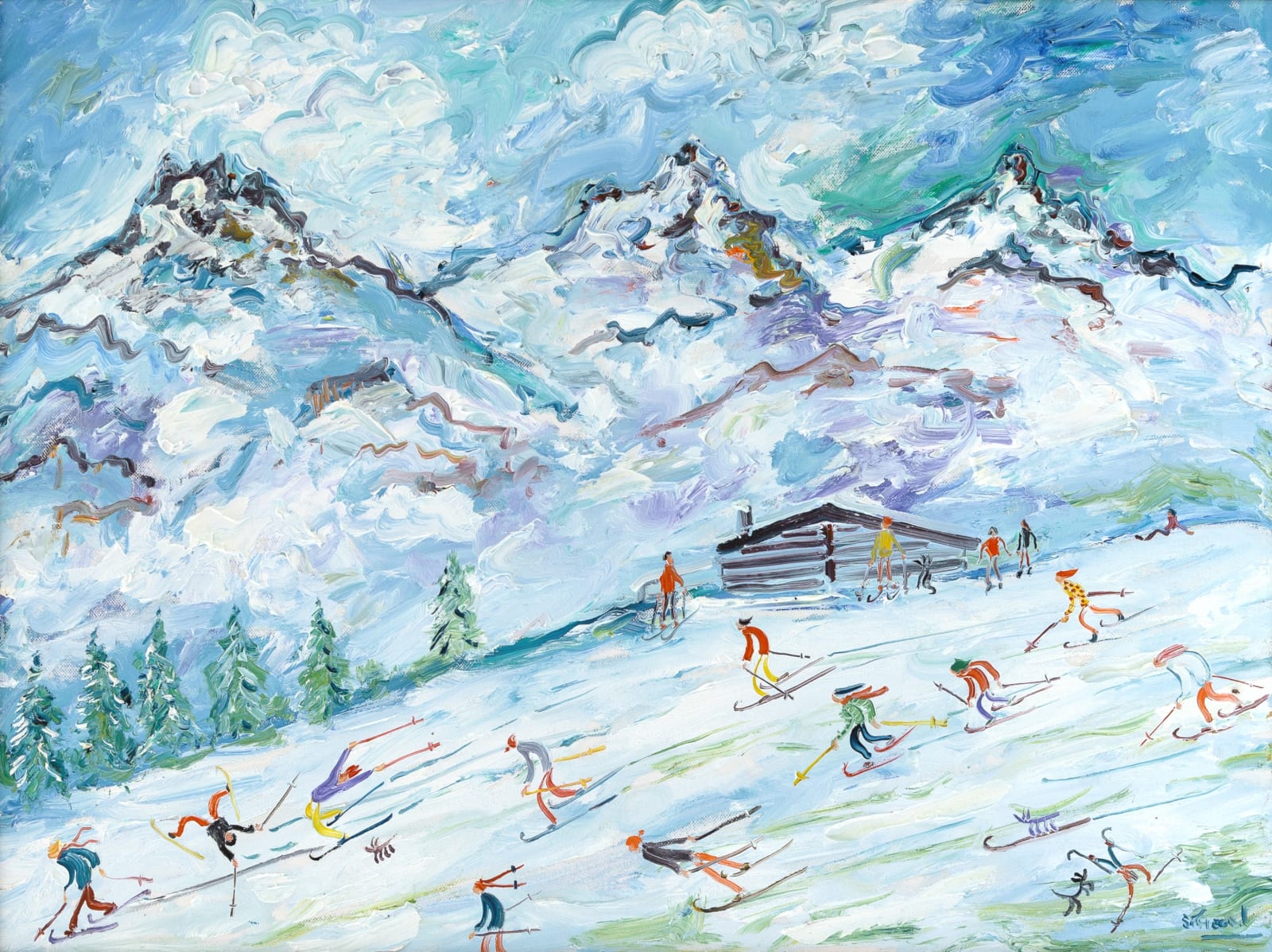 Simeon Stafford, Mont Blanc Chalet