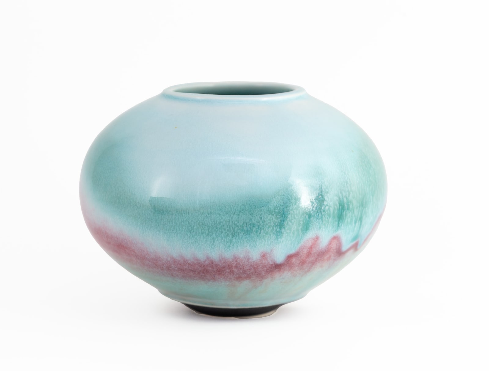Hugh West, Celadon and Blush Vase
