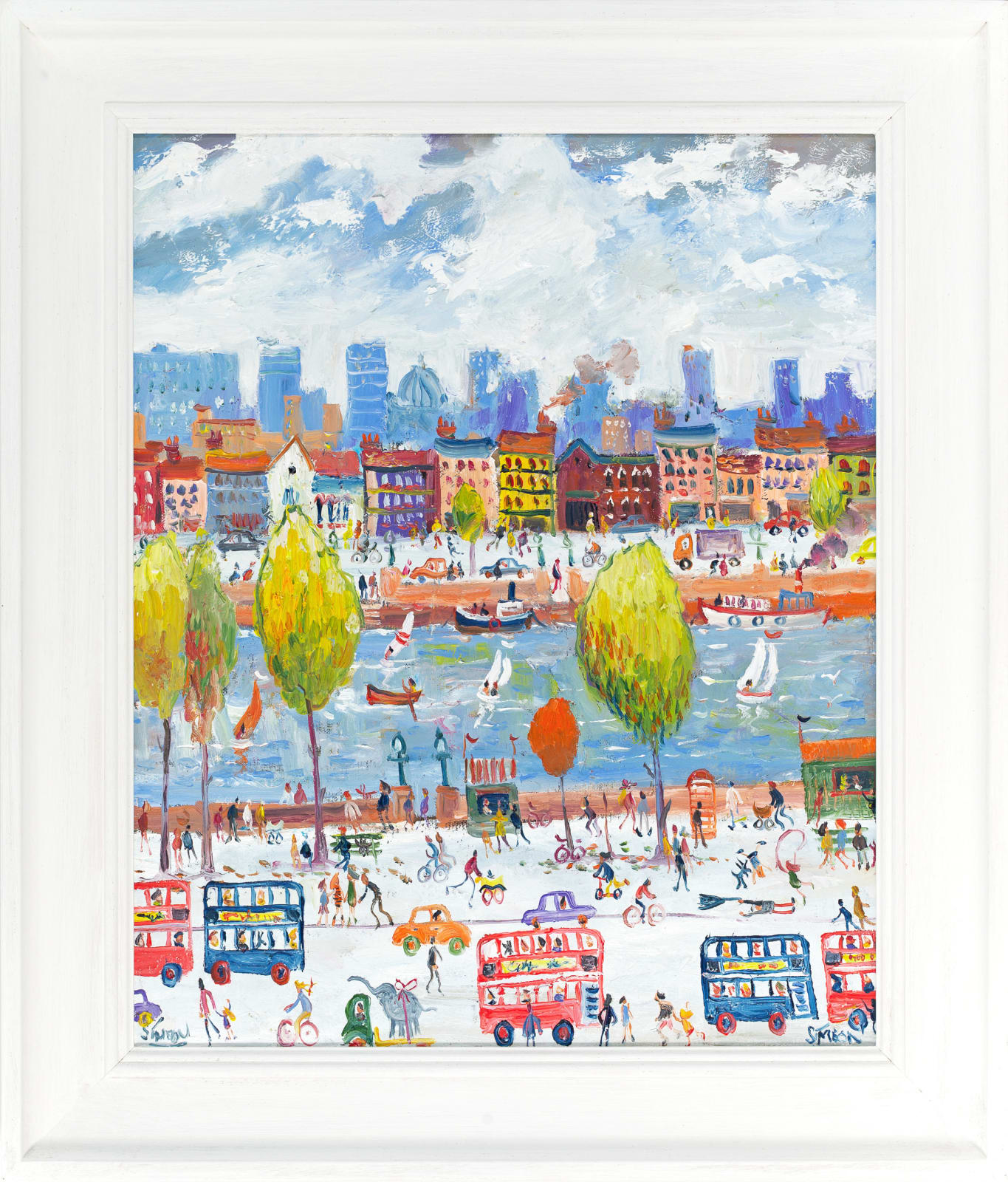 Simeon Stafford, By The Thames I