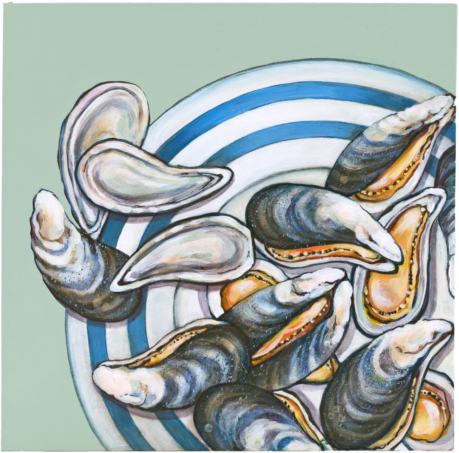 Caroline Cleave, Supper (Mussels)