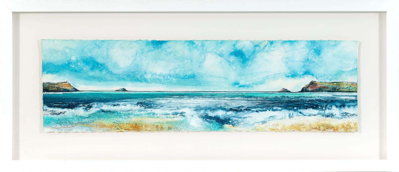 Stewart Edmondson, Bright Day, Polzeath Beach