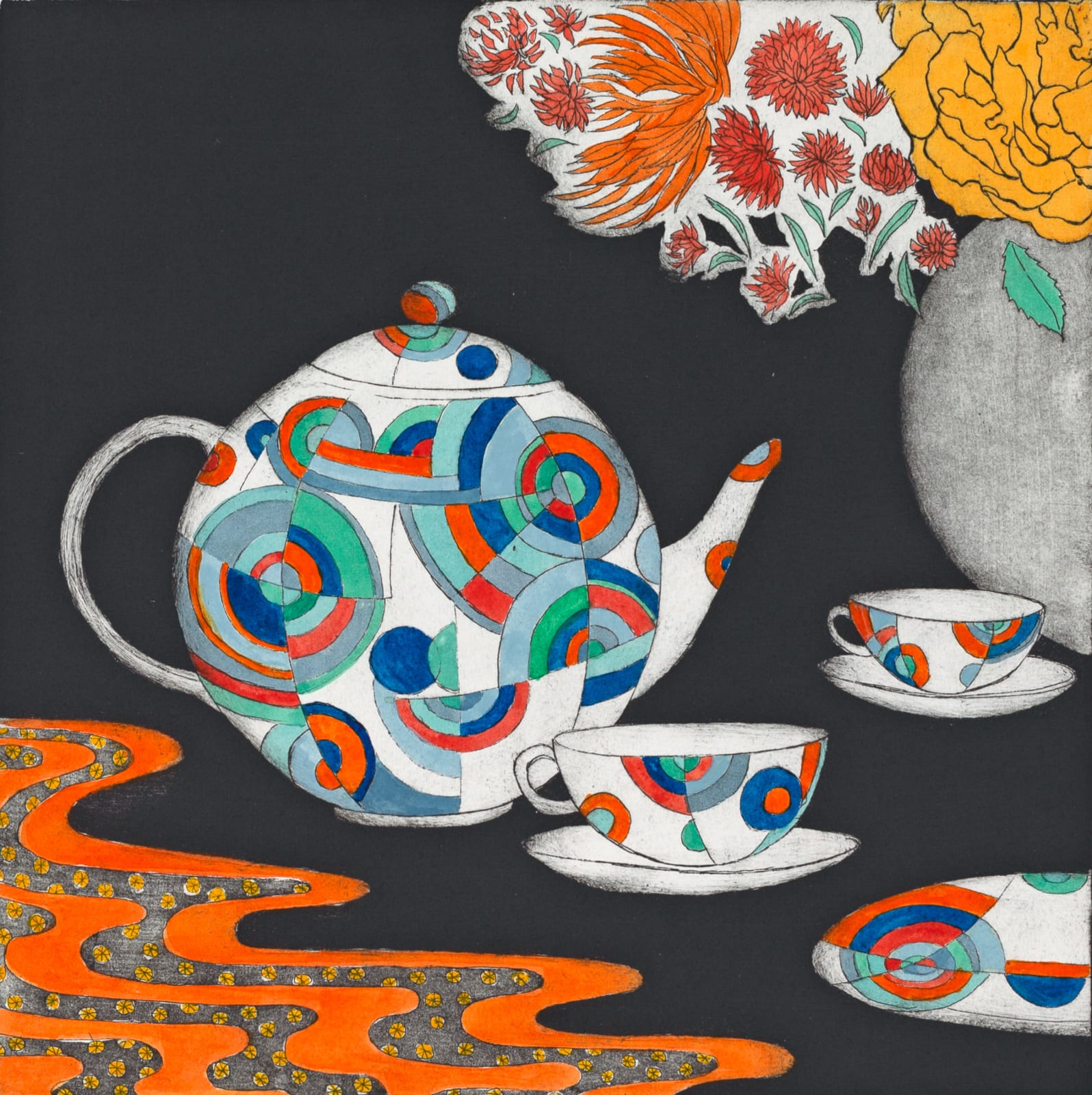 Sally Spens, Tea with Sonia