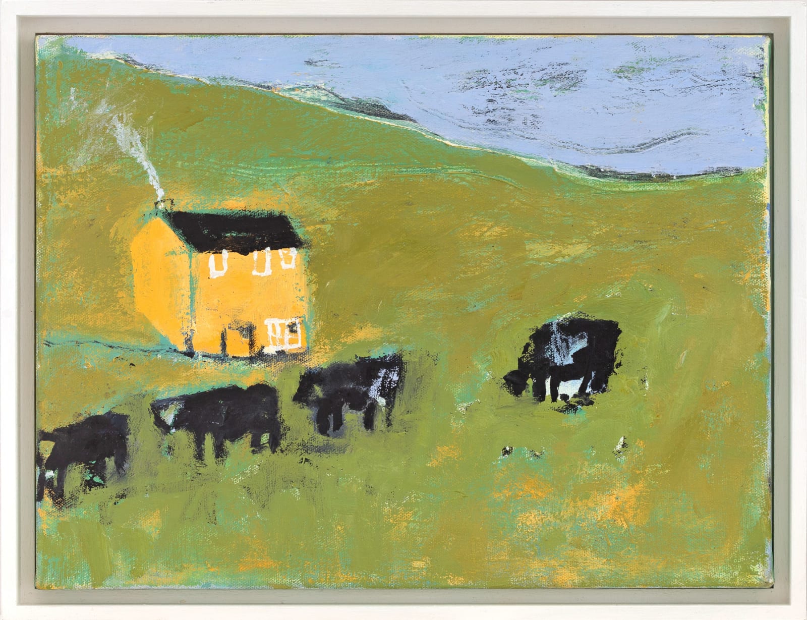 Elaine Turnbull, Lighting the Fire Early on Penwith Moor