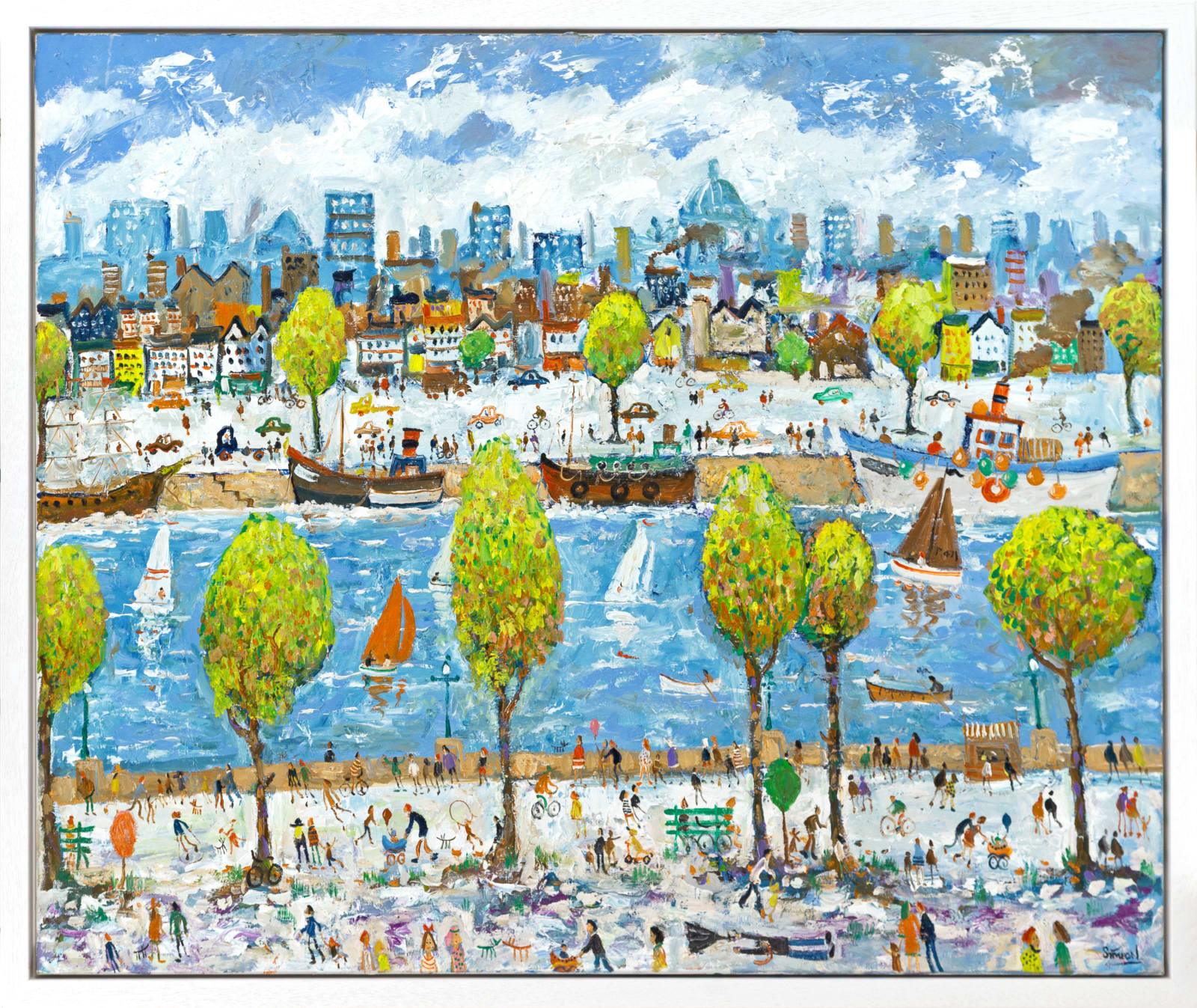 Simeon Stafford, Boats on the Thames