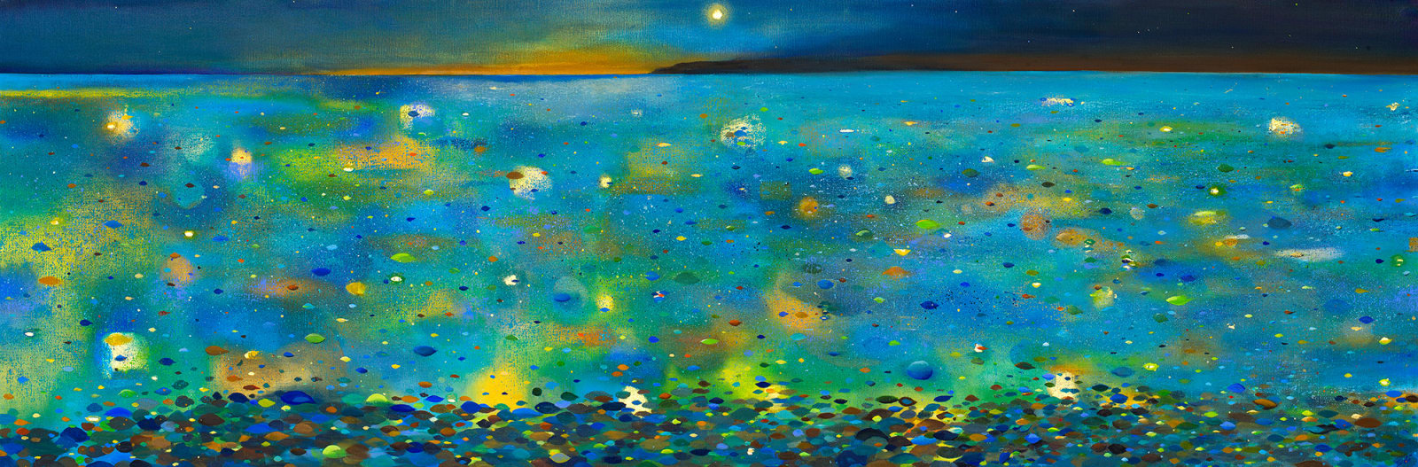 Suki - Prints, Aquamarine