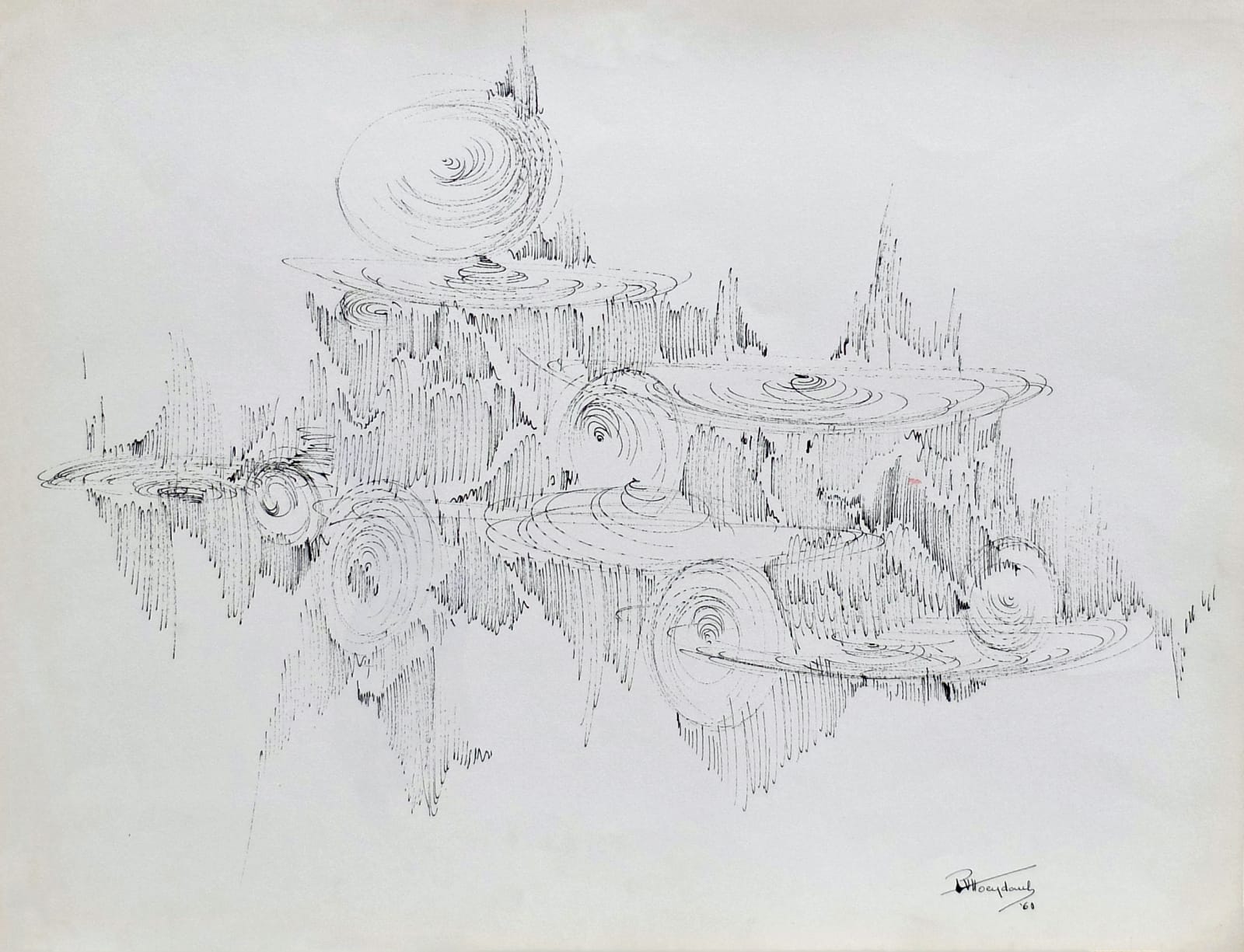 Paul Van Hoeydonck, PVH111 - Composition, 1961