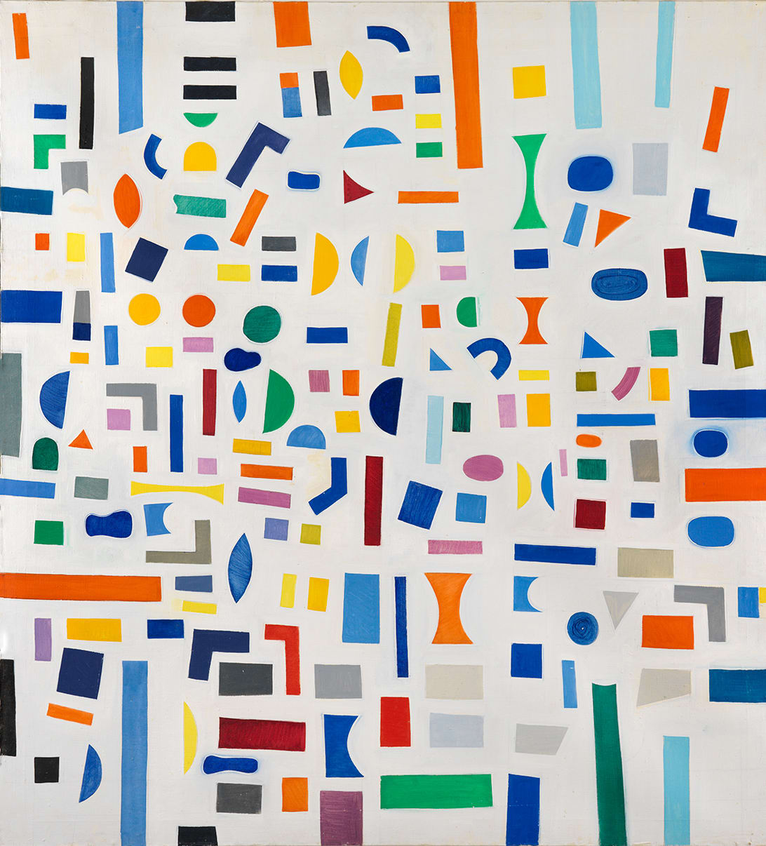 Caziel, WC655 - Abstract Composition 1967.5.IIX, 1967