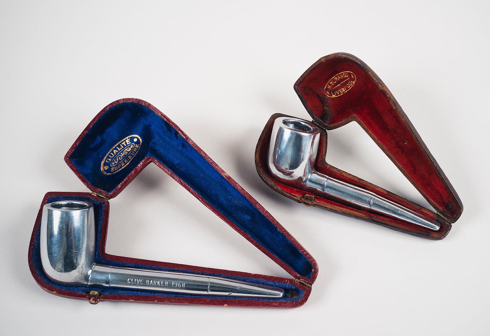 Clive Barker, Magritte's Pipe and Madame Magritte's Pipe, 1968