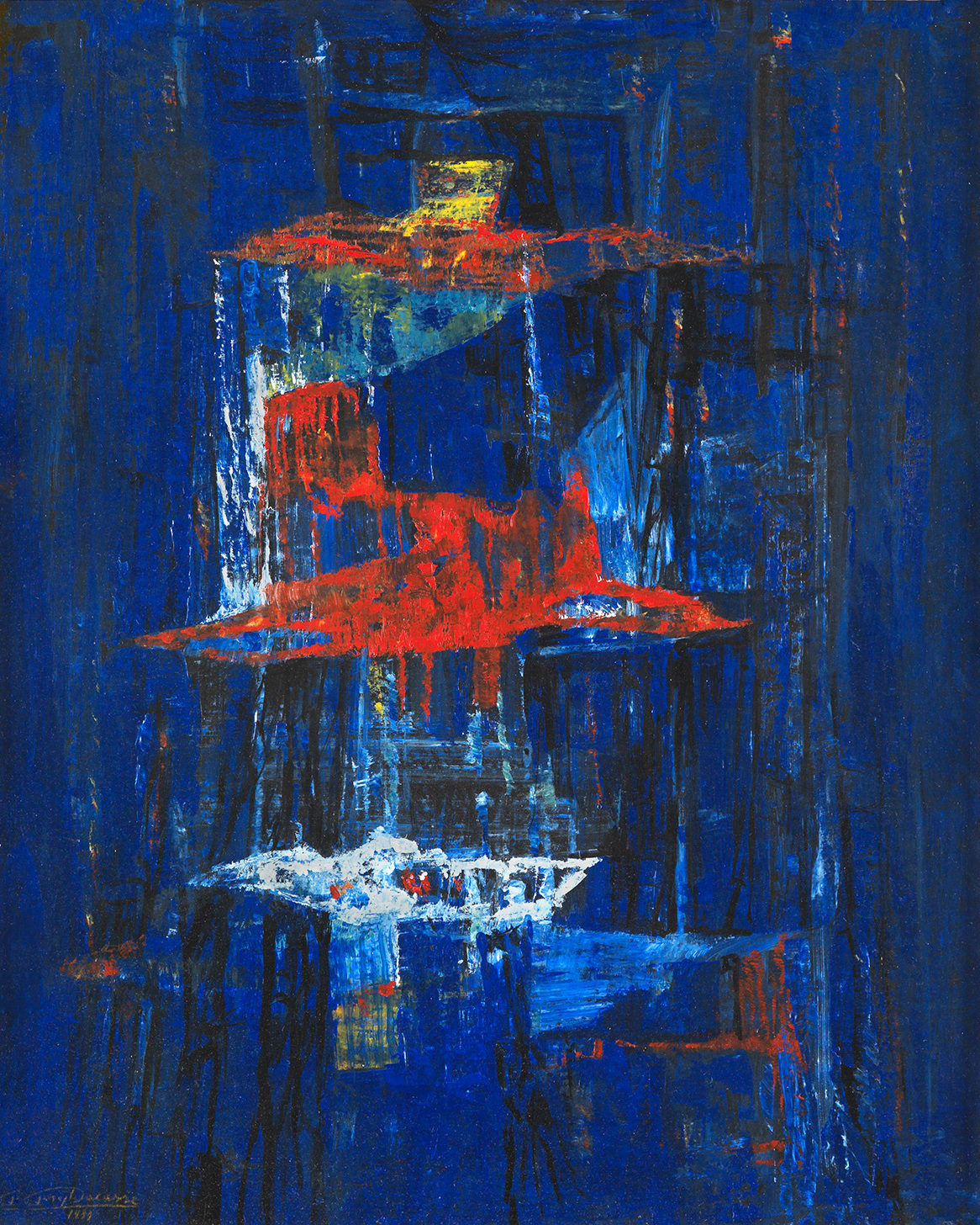 Joseph Lacasse, Composition (Dia no. 9237), 1933