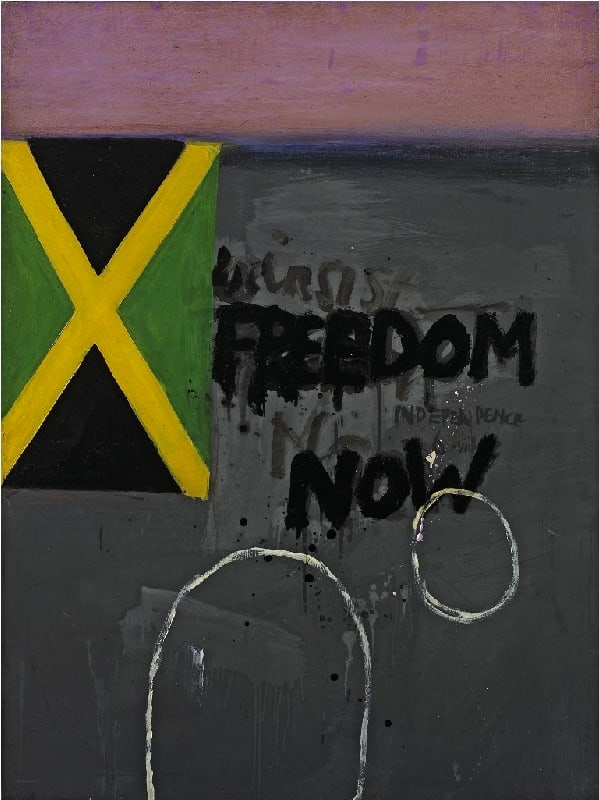 Adrian Henri, Painting for Jamaican Independence (from Liverpool 8 series, no. 5), 1962