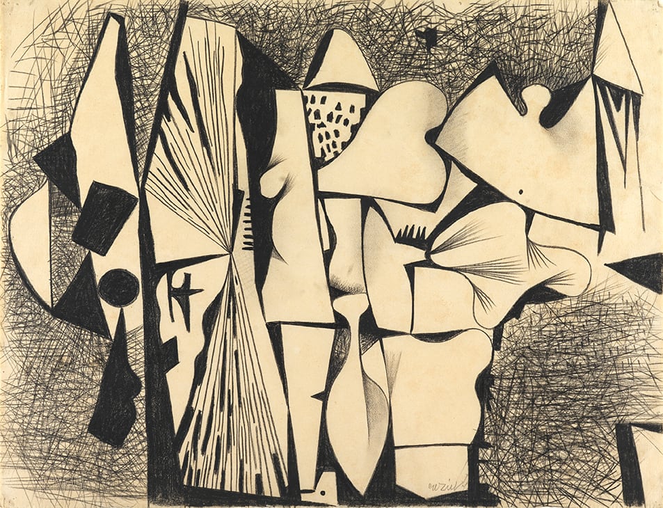 Caziel, WC067 - Organic Composition, c. 1951