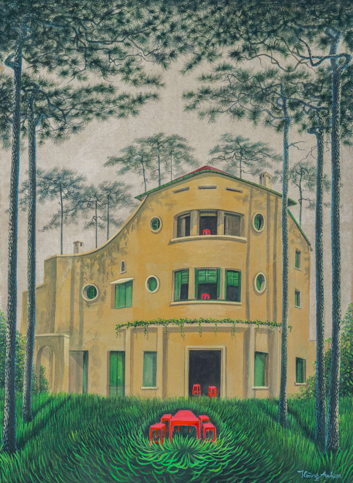 Hoàng Anh, The Outlandish Landscape (Phong Cảnh Lạ Thường) #03, 2023