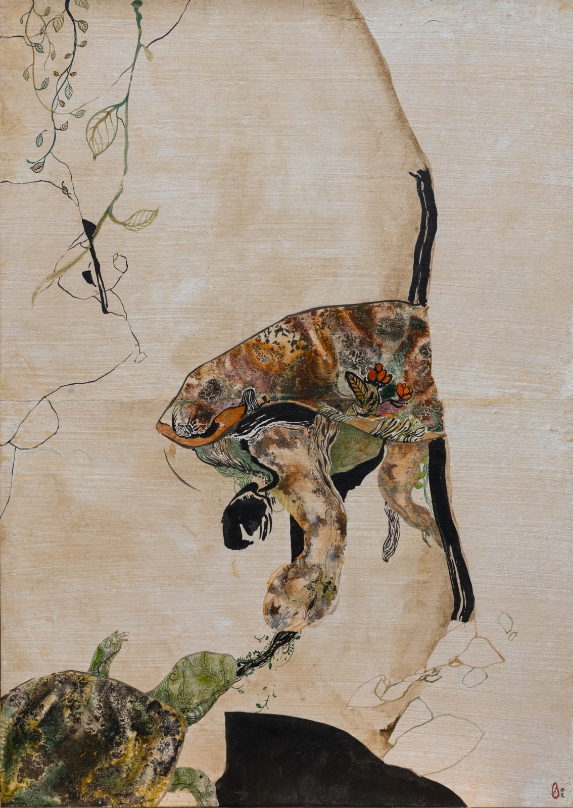 Mifa, In the garden the tortoises play (Trong vườn những chú rùa chơi), 2019