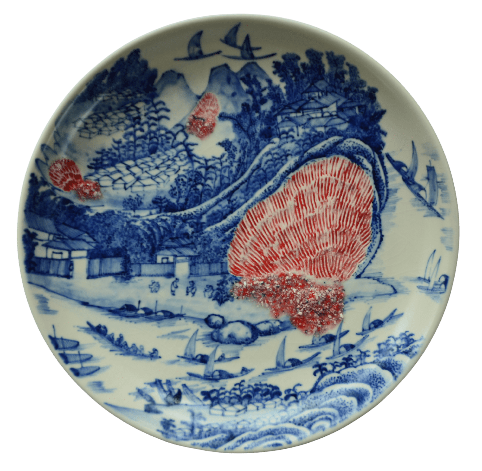 Nguyễn Duy Mạnh, (Vỡ mộng chàm lam), 2023