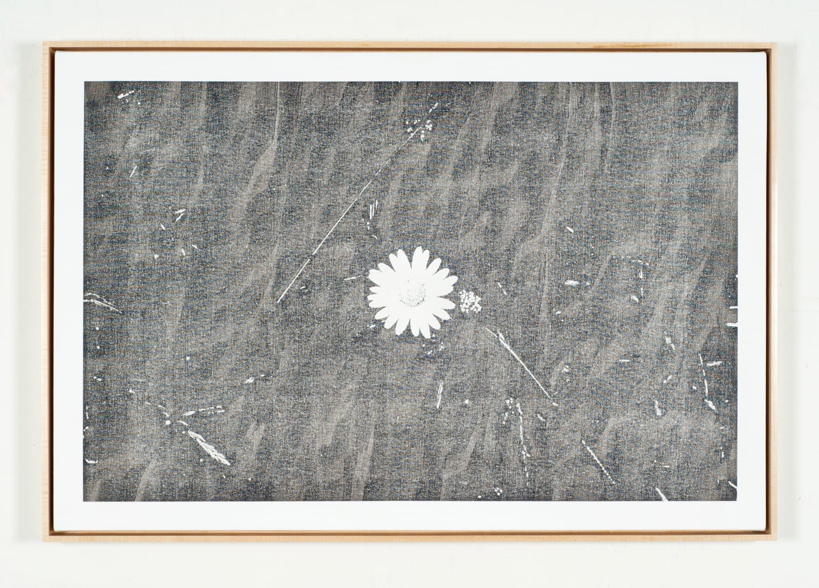 Martin Bennett, Static Image Painting/Grey/Wildflower/Wildwood Road/Hampstead/London/Walking Back From Heathwood/Two, 2016/2015