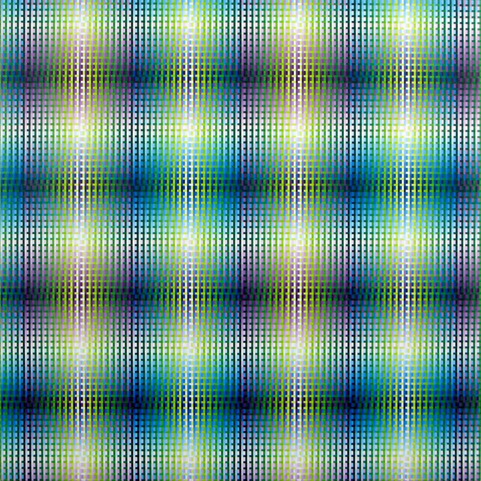 Susie Rosmarin, Blue Green Violet #9, 2013