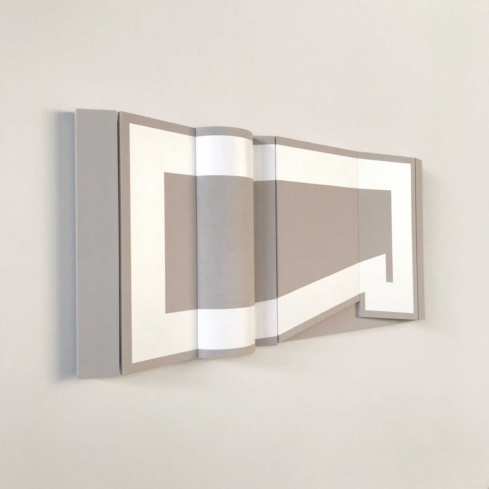 Robert Moreland, Untitled Shifted White Rectangle, 2018