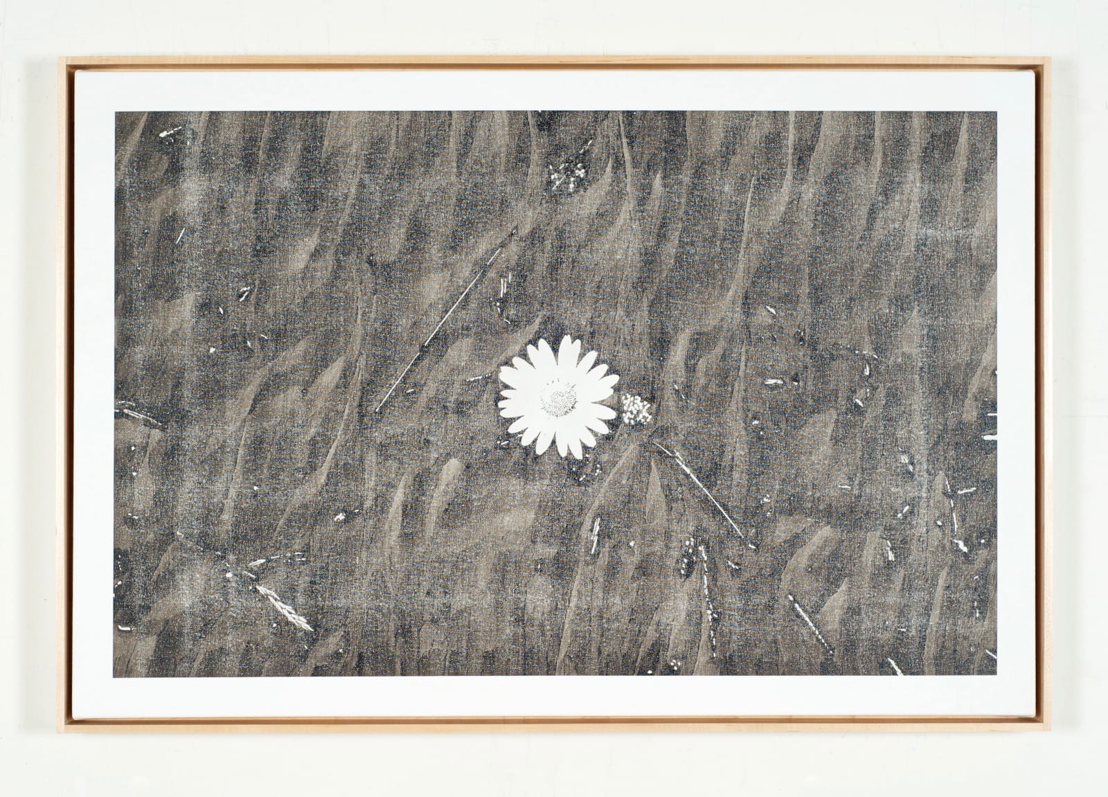 Martin Bennett, Static Image Painting/Grey/Wildflower/Wildwood Road/Hampstead/London/Walking Back From Heathwood/Three, 2016/2015