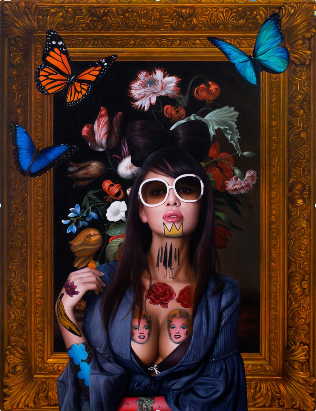 Marc Dennis, Double Marilyn, 2017