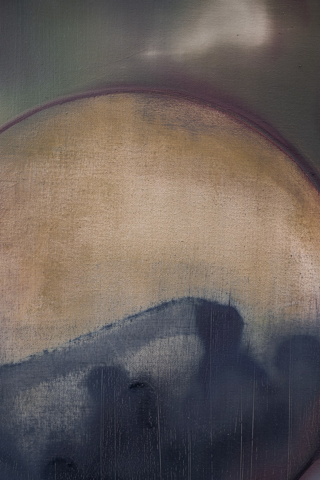 Robert Gunderman, Moon (Worm Moon), 2025