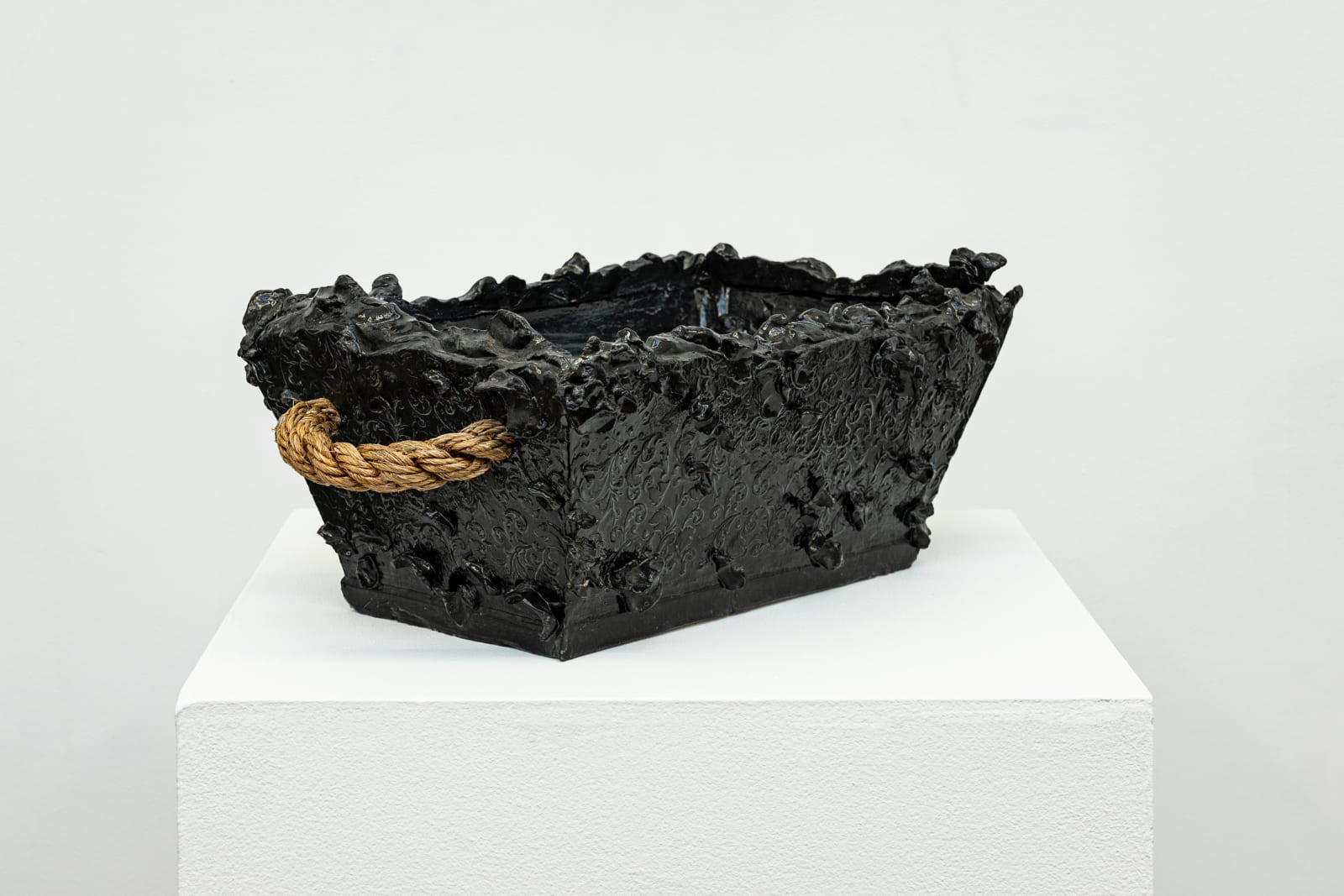 Mustafa Ali Clayton, Black Tar Chest #1, 2021