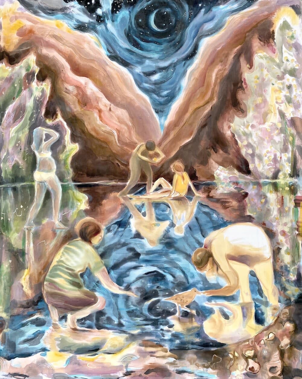 Michelle Blade, Tide Pool Reflections, 2020