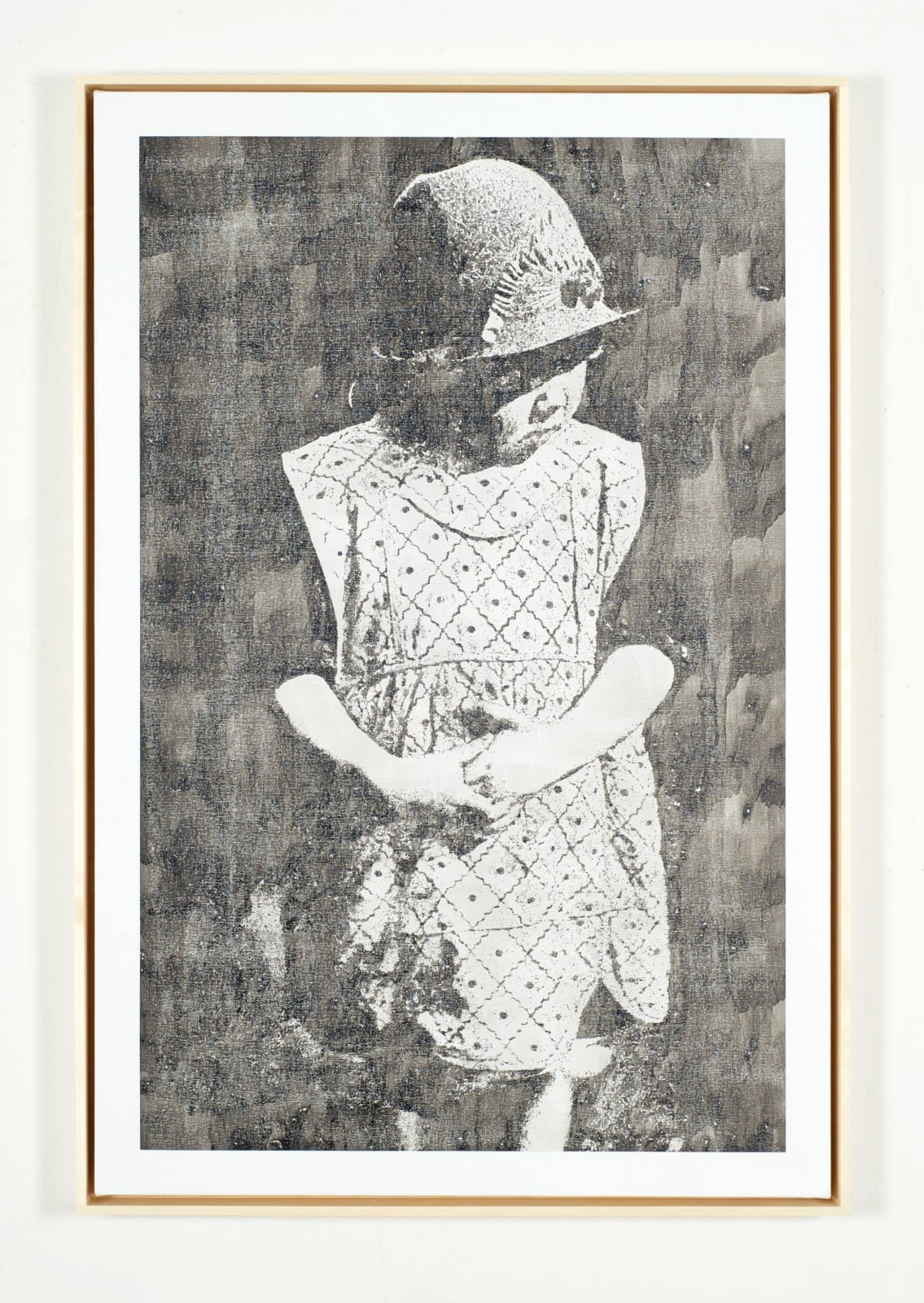 Martin Bennett, Static Image Painting/Grey/Grandmother/Beryl/Taylor/Oppitz/Glasgow/Four Or Five Years Old, 2016/1992