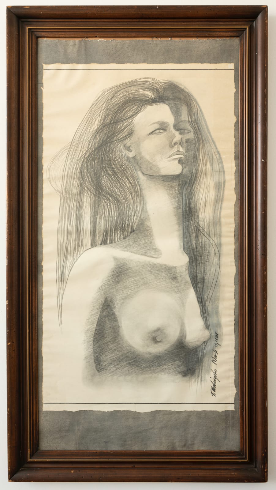Timothy Washington, Model Study, 1968