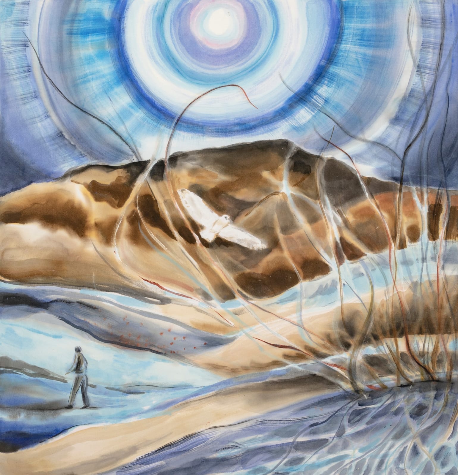 Michelle Blade, A Thick Presence / Berkeley Marina, 2020