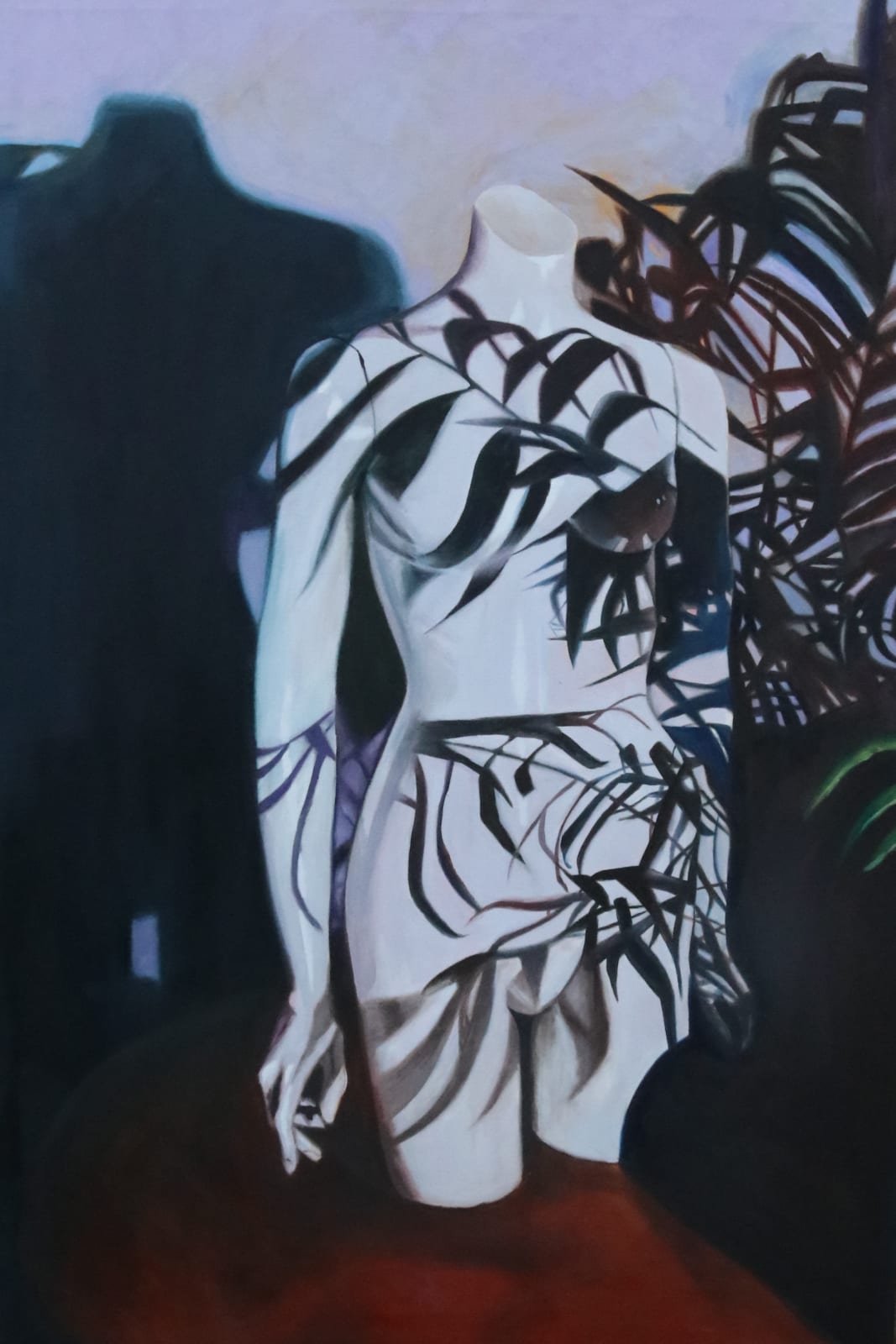 Sophie Roe, Torso & Fern, 2020