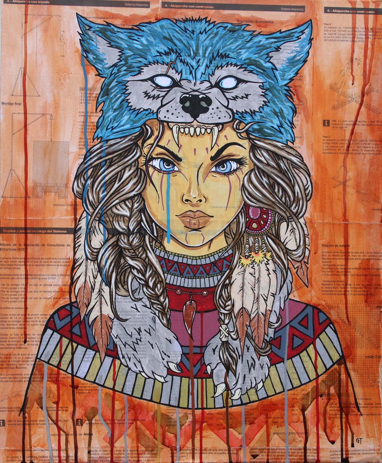 Gary Taylor, Shaman - Con Tripode, 2020