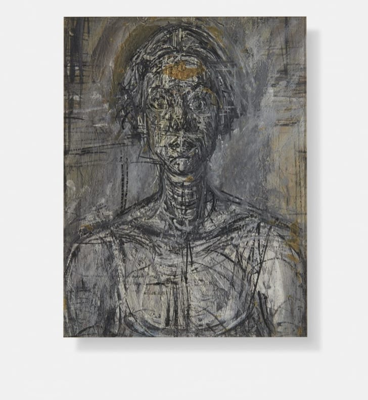 Alberto Giacometti, Bust of Annette, 1954