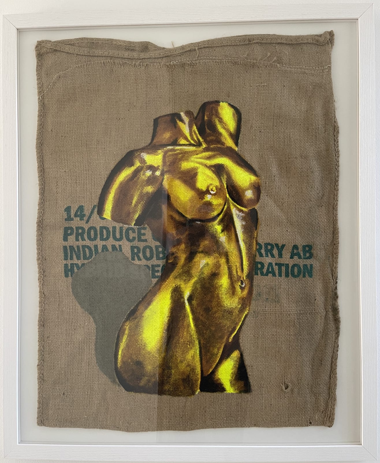 Sophie Roe, Golden Torso - Front, 2021