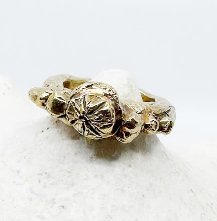 Claudia Rankin, Seed Head Bobble Ring 2, 2025