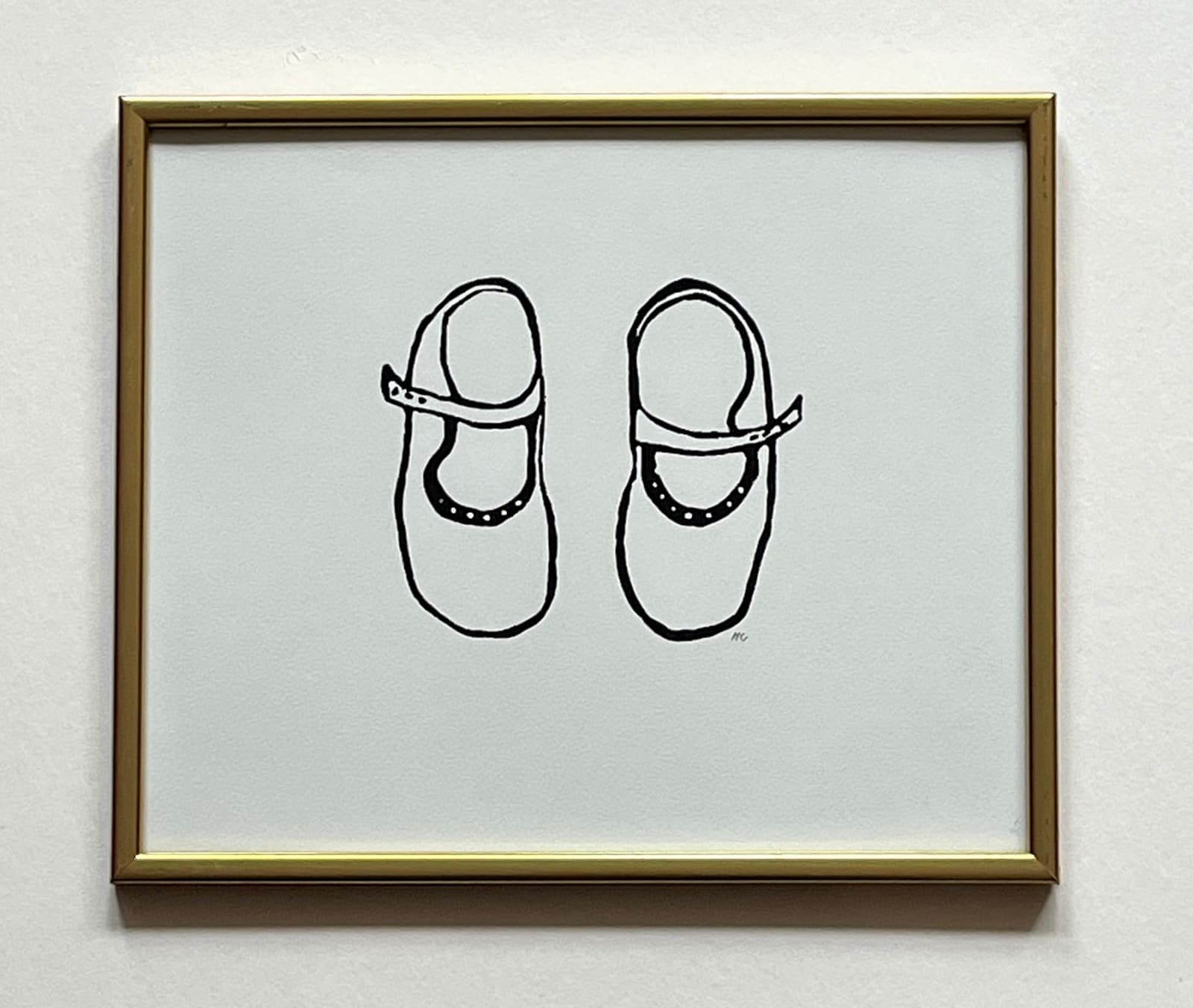 Hugo Guinness classic prints (framed), Mary Jane Shoes, 2025