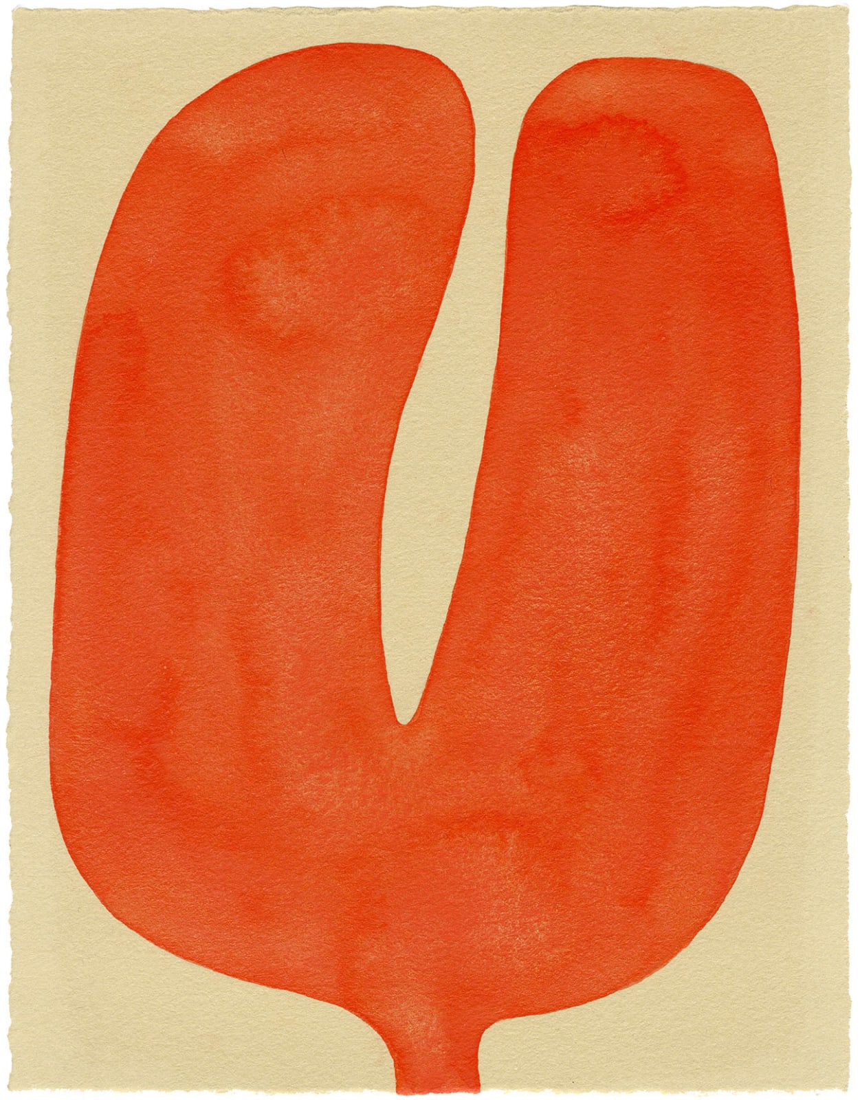 Henrietta Molinaro paintings, Leaf Study, 2023