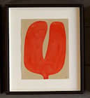 Henrietta Molinaro paintings, Leaf Study, 2023