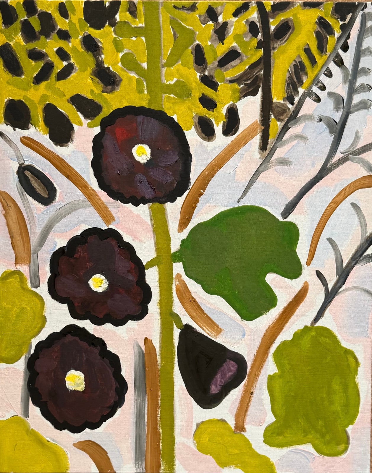 Hugo Guinness drawings and paintings, Untitled Seven, 2025