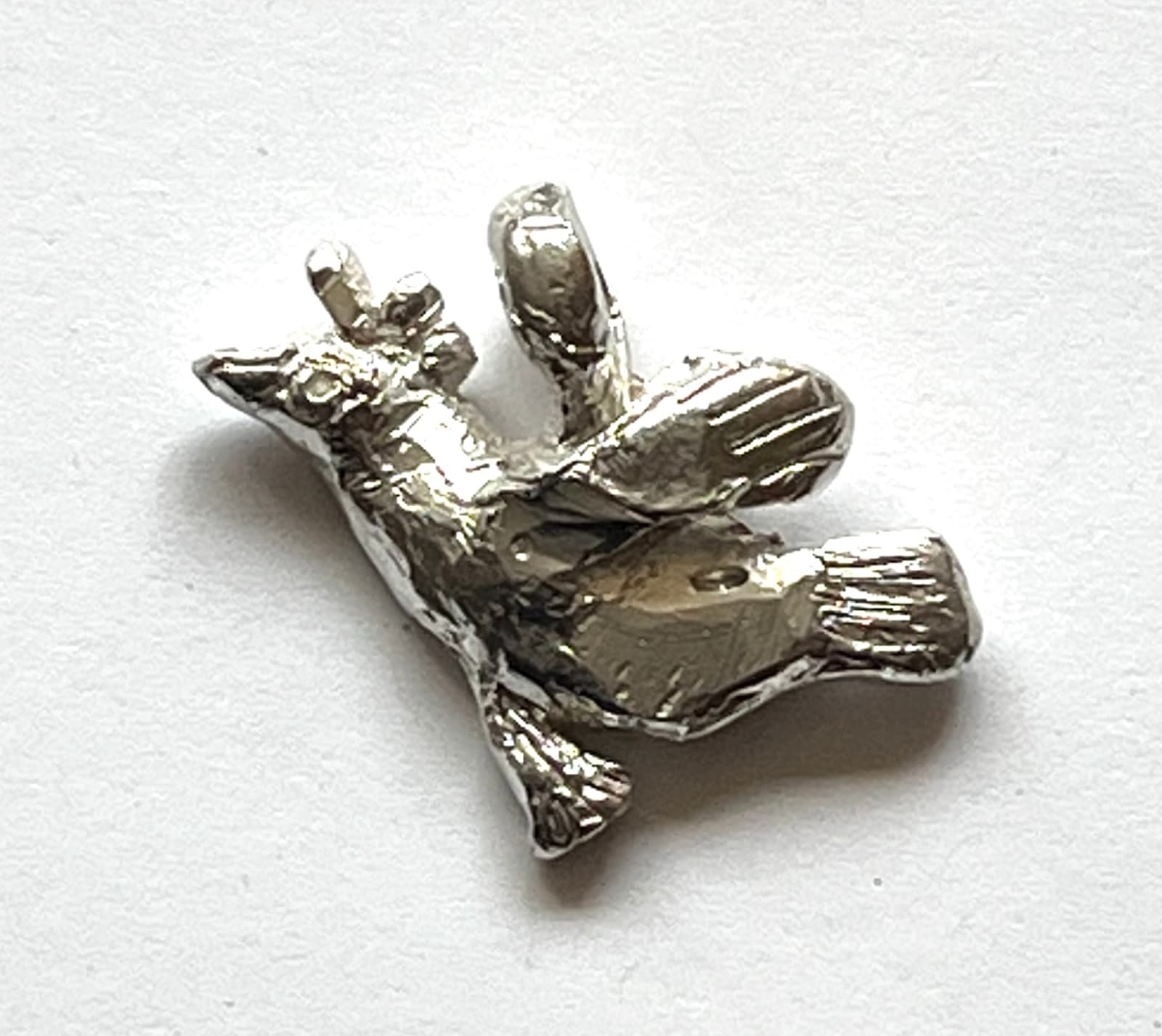 Claudia Rankin, Bird Pendant - Silver, 2025