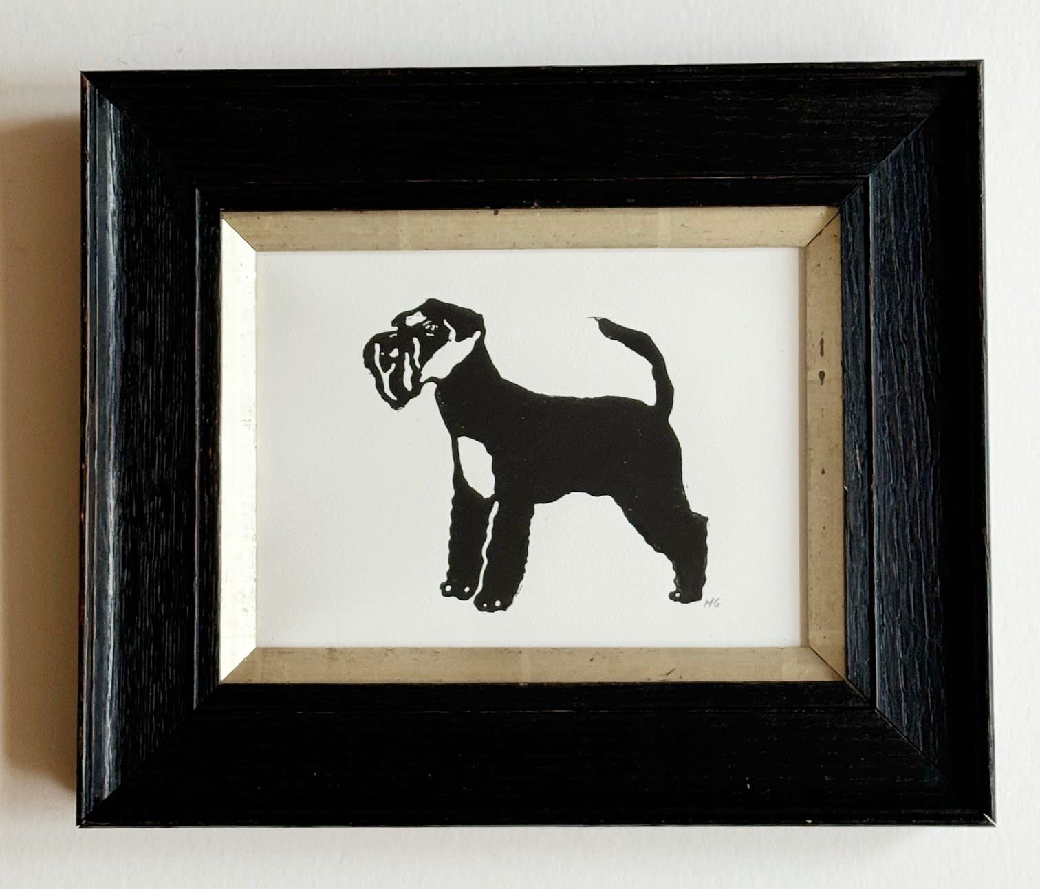 Hugo Guinness classic prints (framed), Schnauzer, 2024