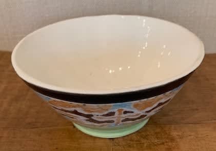 Prue Piper, Marsh Carpet Moth Bowl, c.2019