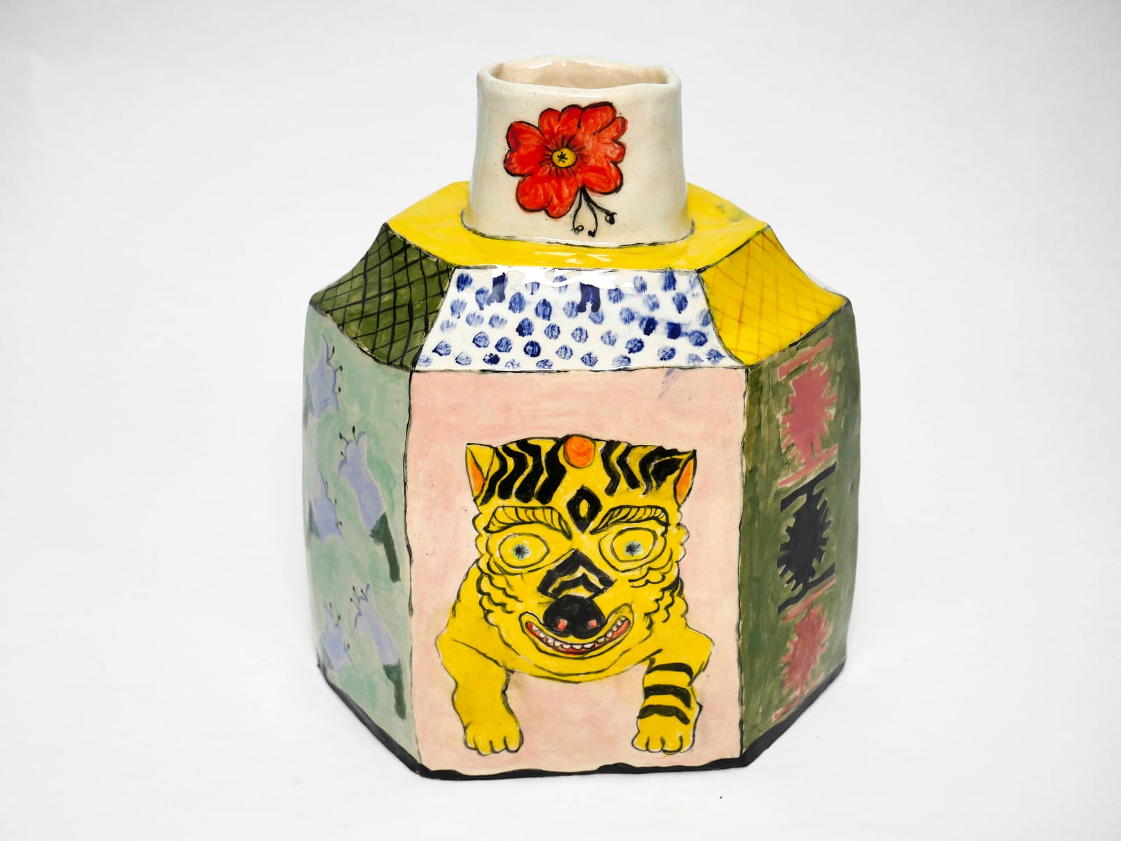 Claudia Rankin, Caddy with Frog and Tiger, 2025