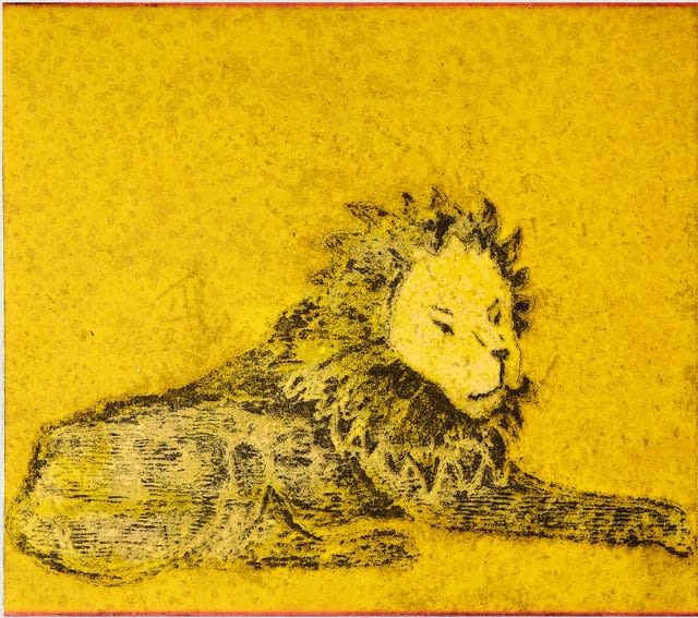 Stephen Chambers, Lion, 2020