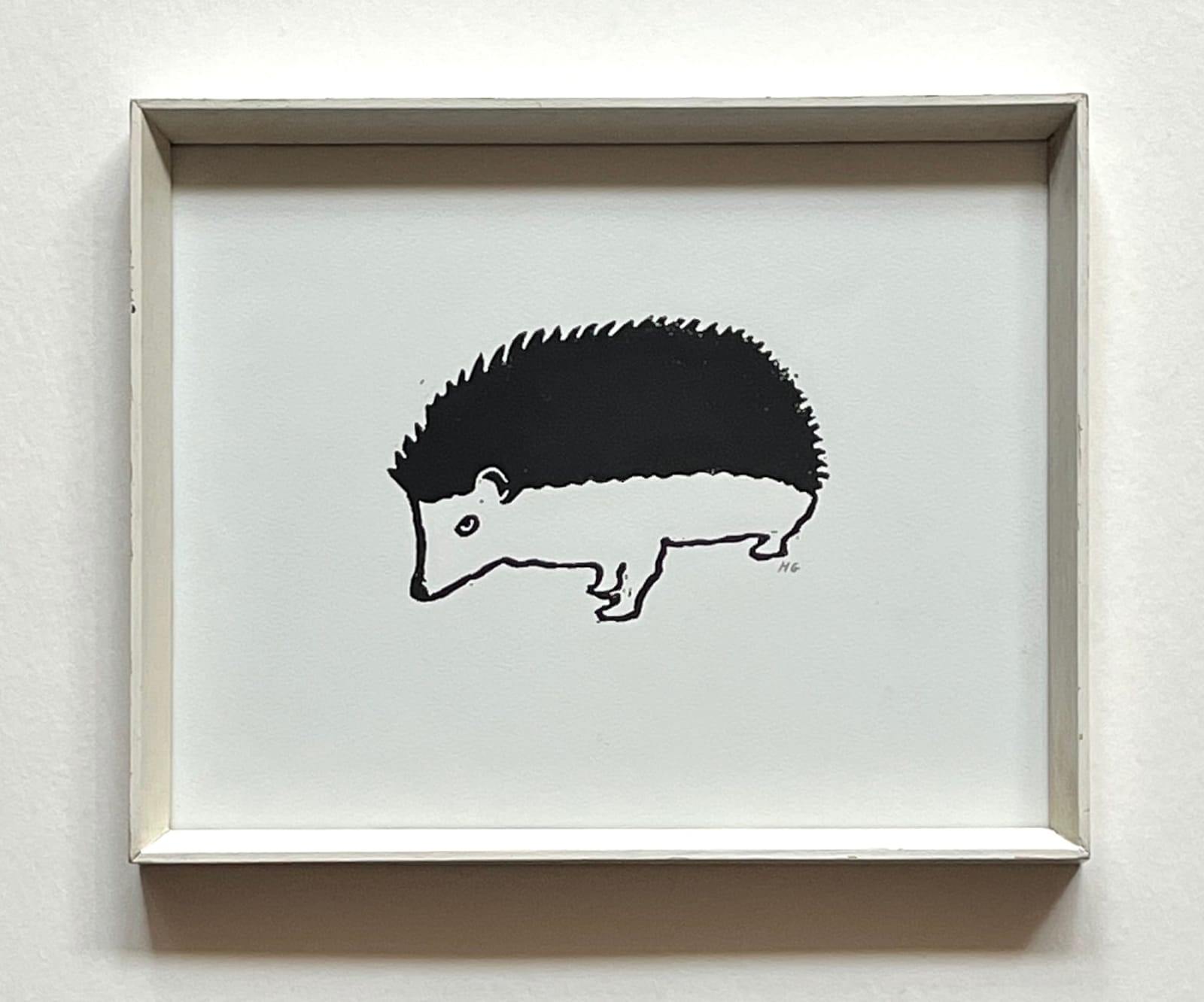 Hugo Guinness classic prints (framed), Hedgehog, 2025