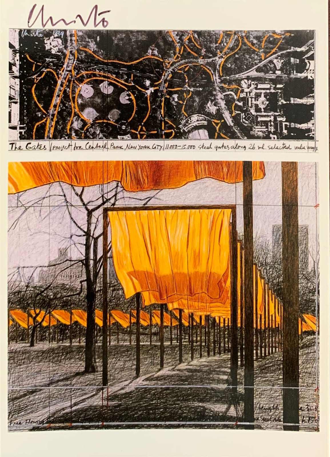 Christo & Jeanne Claude, The Gates, Central Park New York City, 1999